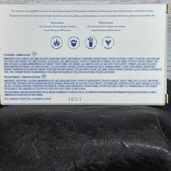 Tresluce Beauty I am SIempre DIvina Set Shadow Palette‎ & Lashes - Picture 3 of 4